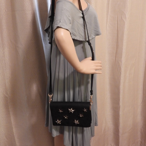 Anna Sui Crossbody Bag - Black - Picture 1 of 8